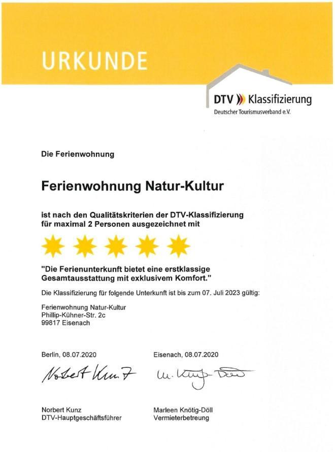 Loftwohnung Mit Sauna - Natur Und Kultur In Eisenach Erleben Und Geniessen מראה חיצוני תמונה
